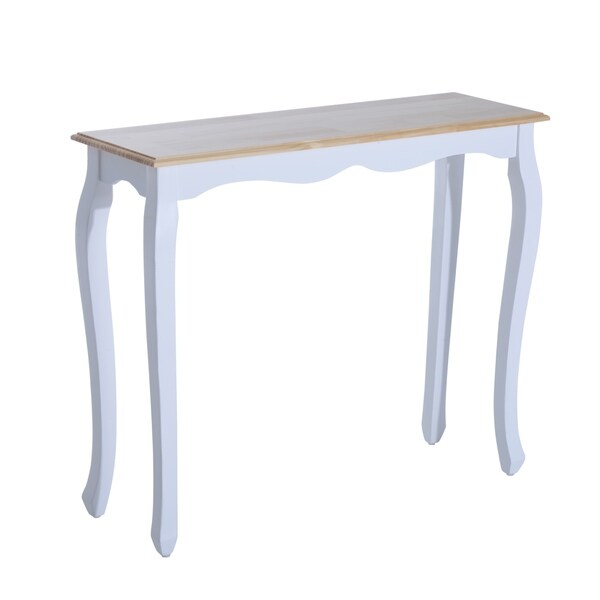 Shop 35" Pine Wood Entryway Sofa Console Table Overstock 17966900