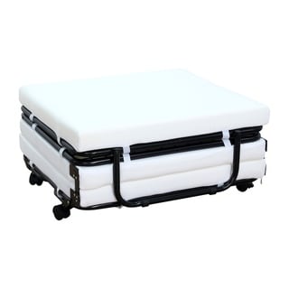 HomCom Folding Sofa Ottoman Lounge Bed Sleeper