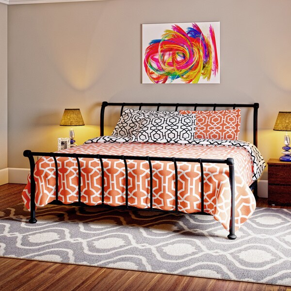 Copper Grove Lotus Textured Black Bed Set