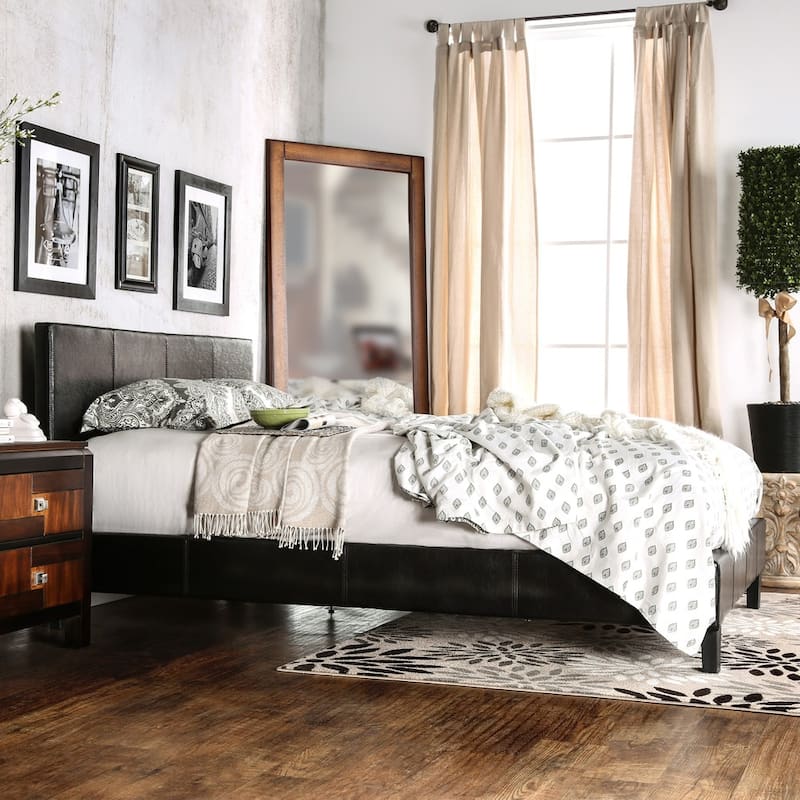 Porch & Den Harman California King Padded Upholstery Platform Bed