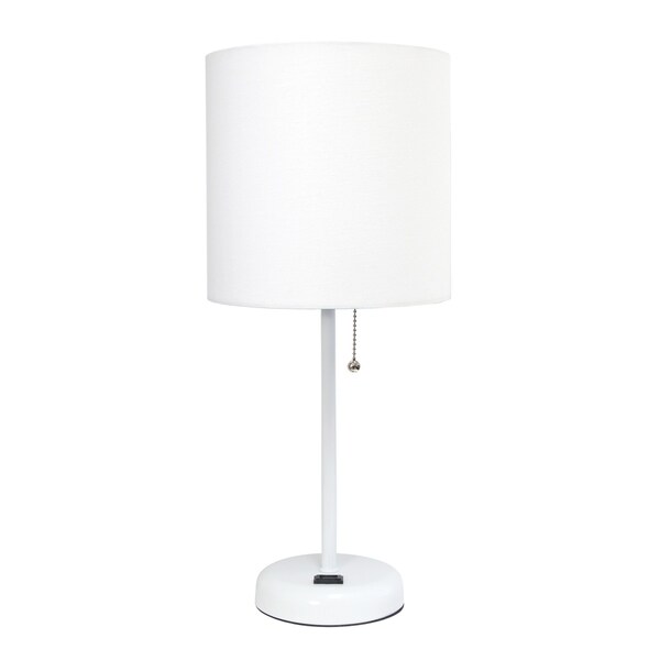 table lamp with charging outlet