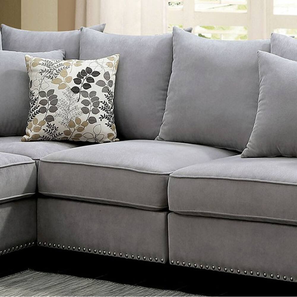 Skyler II Traditional Armless Chair, Gray Finish