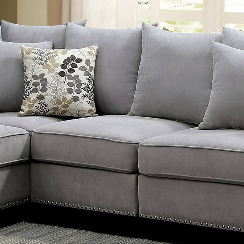 Skyler II Traditional Armless Chair, Gray Finish - N/A