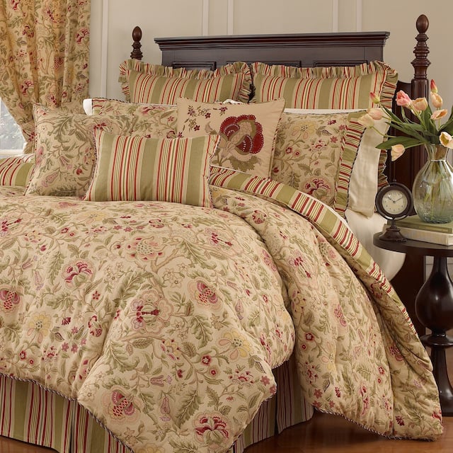 Waverly Imperial Dress Antique Euro Pillow Sham with flange - Overstock ...