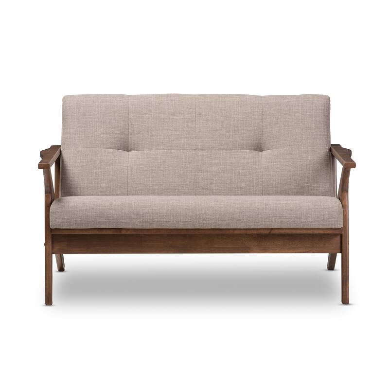 Mid-Century Loveseat by Baxton Studio