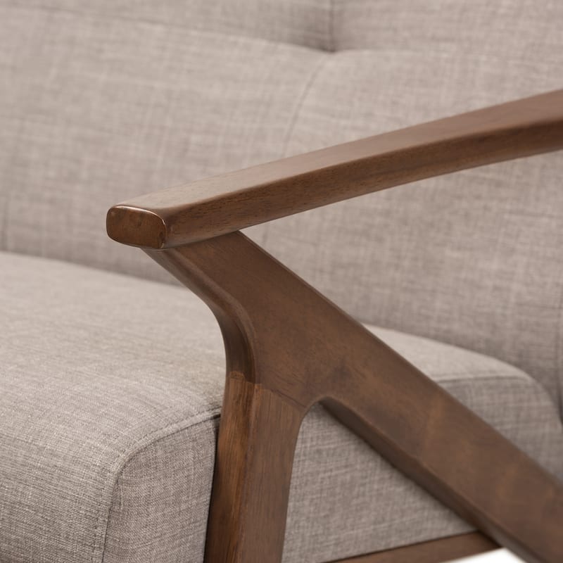 Mid-Century Loveseat by Baxton Studio