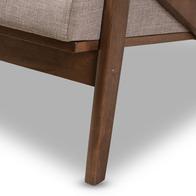 Mid-Century Loveseat by Baxton Studio