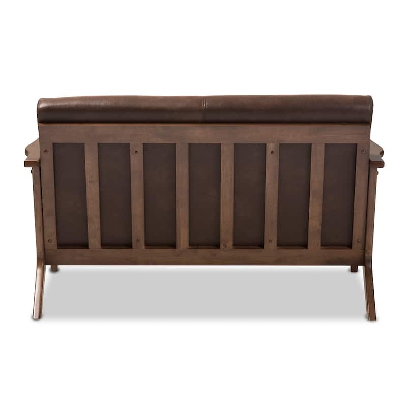 Mid-Century Loveseat by Baxton Studio