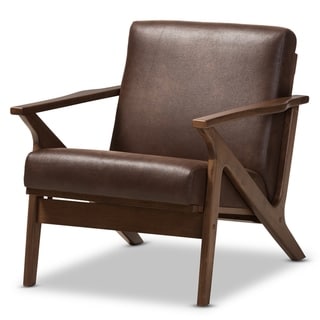Mid-Century Lounge Chair by Baxton Studio