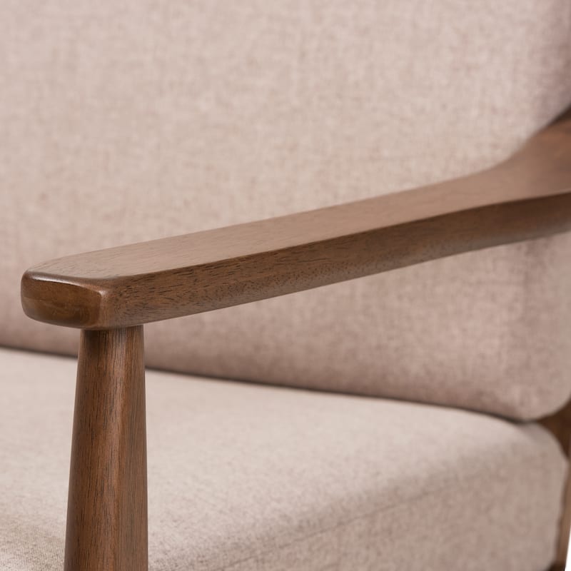 Mid-Century Loveseat by Baxton Studio