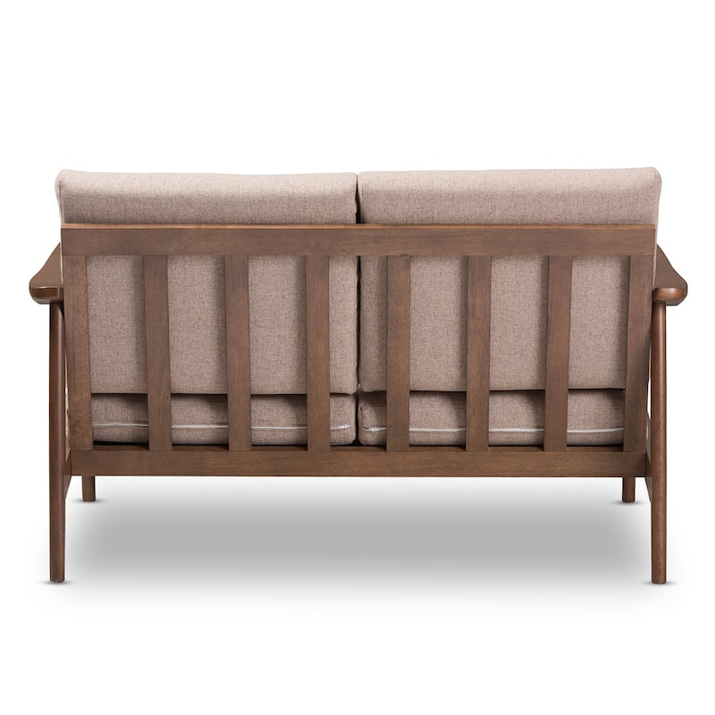 Mid-Century Loveseat by Baxton Studio