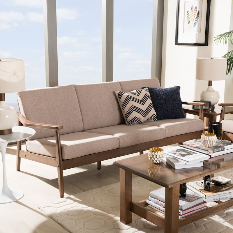 Mid-Century Sofa by Baxton Studio