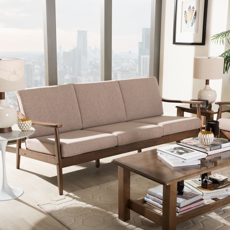 Mid-Century Sofa by Baxton Studio