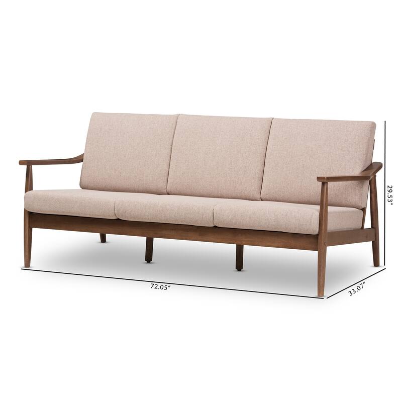 Mid-Century Sofa by Baxton Studio