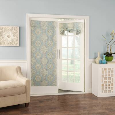 Waverly Moonlight Medallion Window Door Panel - 26X68