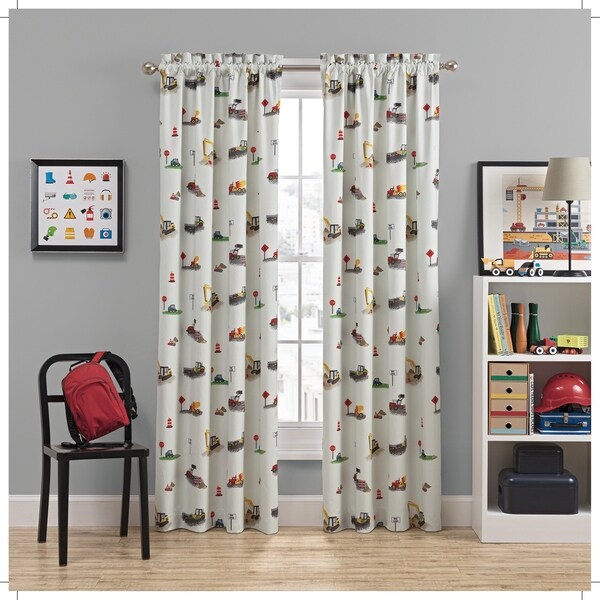 Shop Waverly Kids Can You Dig It Blackout Window Curtain Ships