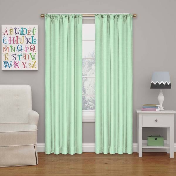 Shop Eclipse Kids Kendall Blackout Window Curtain Panel On Sale