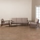 preview thumbnail 13 of 12, Mid-Century 3-Piece Living Room Set by Baxton Studio