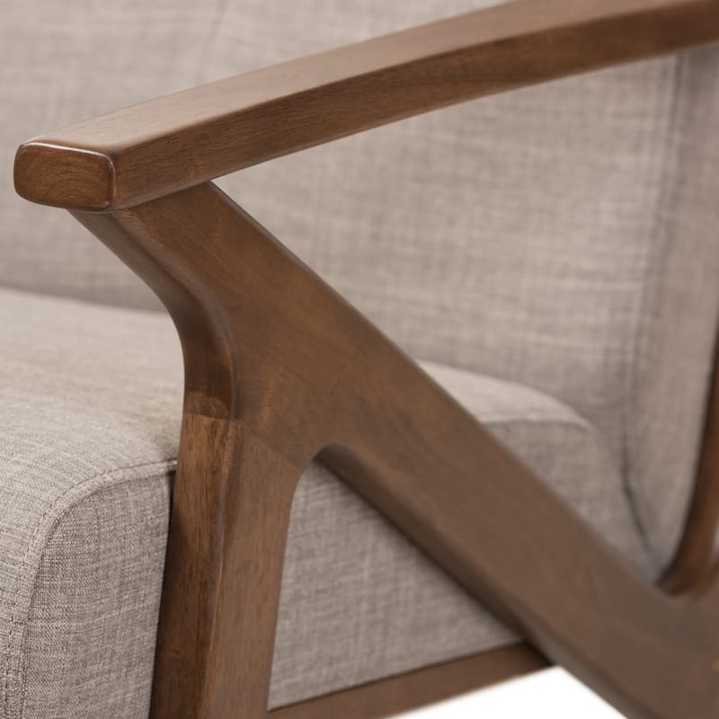Mid-Century 4-Piece Living Room Set by Baxton Studio