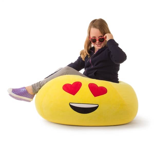 emoji bean bag chair