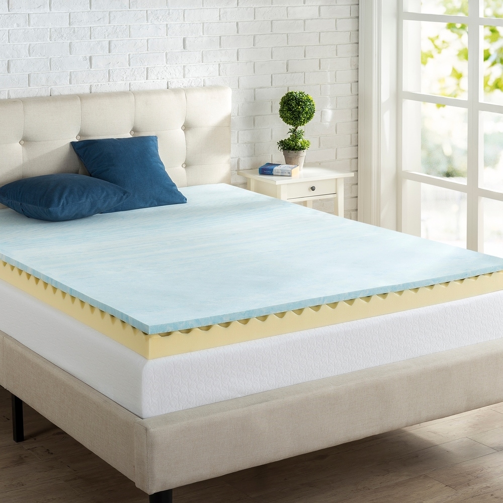 COMFORT MEMORY FOAM MATTRESS TOPPER SINGLE DOUBLE KING ALL THICKNESS 