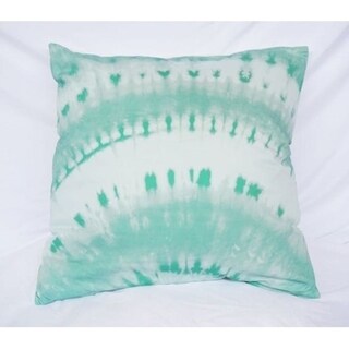 Tie-Dye - Hint of Mint - Cotton Throw Pillow