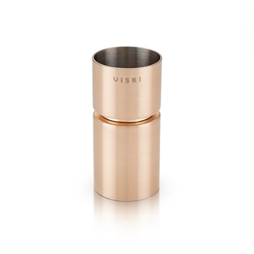 Viski Summit Copper Stemless Wine Glasses