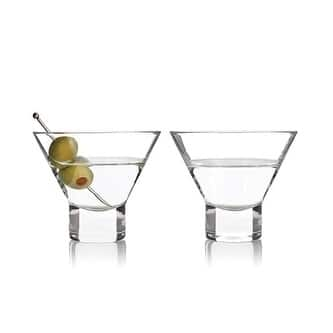 Raye Stemless Martini Glasses by Viski