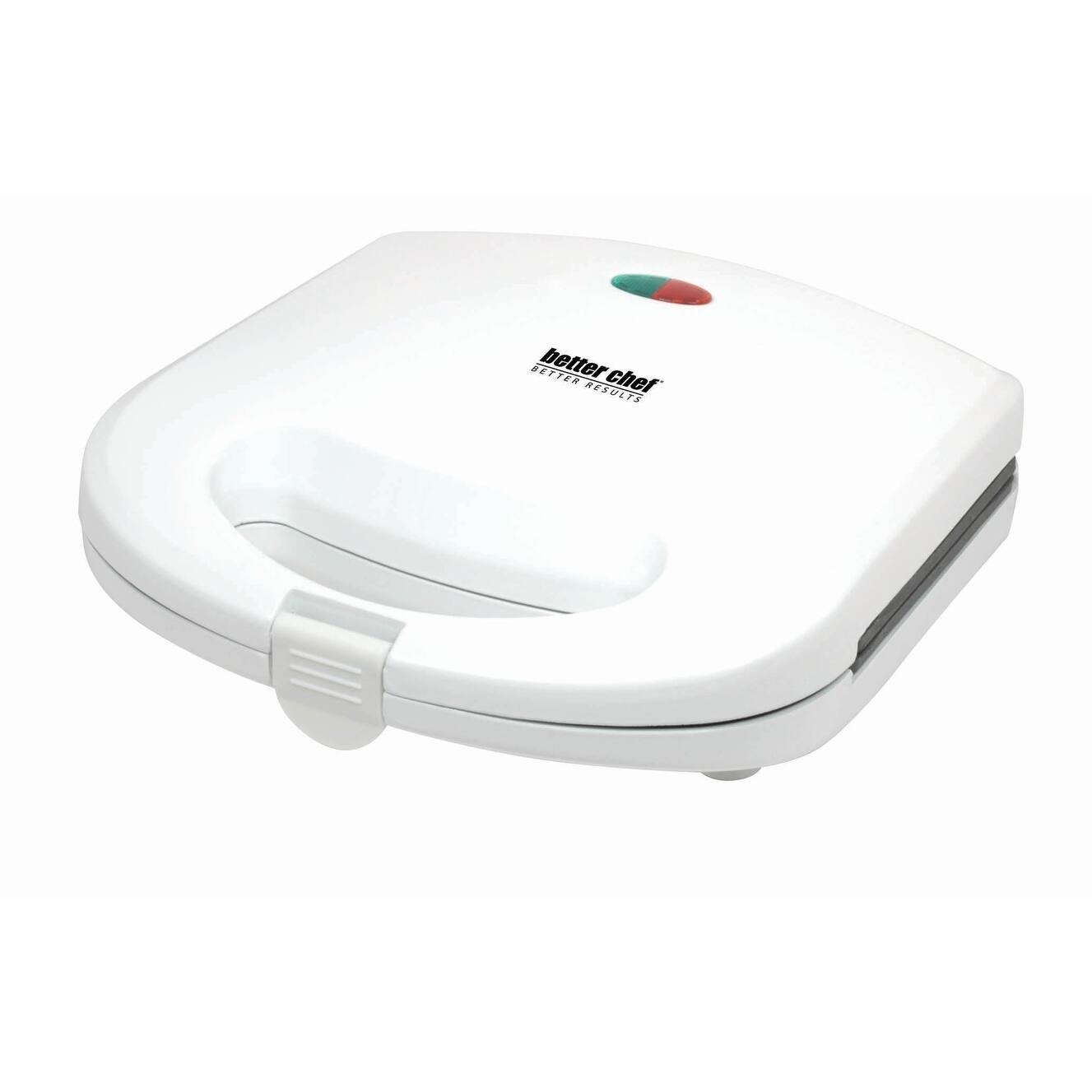 Better Chef Non-Stick Sandwich Maker Grill, White