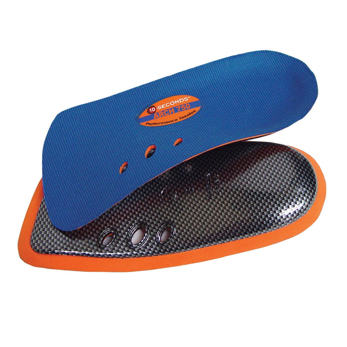 10 Seconds Arch 750 3//4 Performance Insoles Stability Shoe Inserts//Orthotics