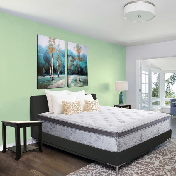 Sleeplanner 12-inch Hybrid Memory Foam Innerspring Mattress