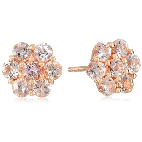Shop Rose Gold-plated Silver Morganite 