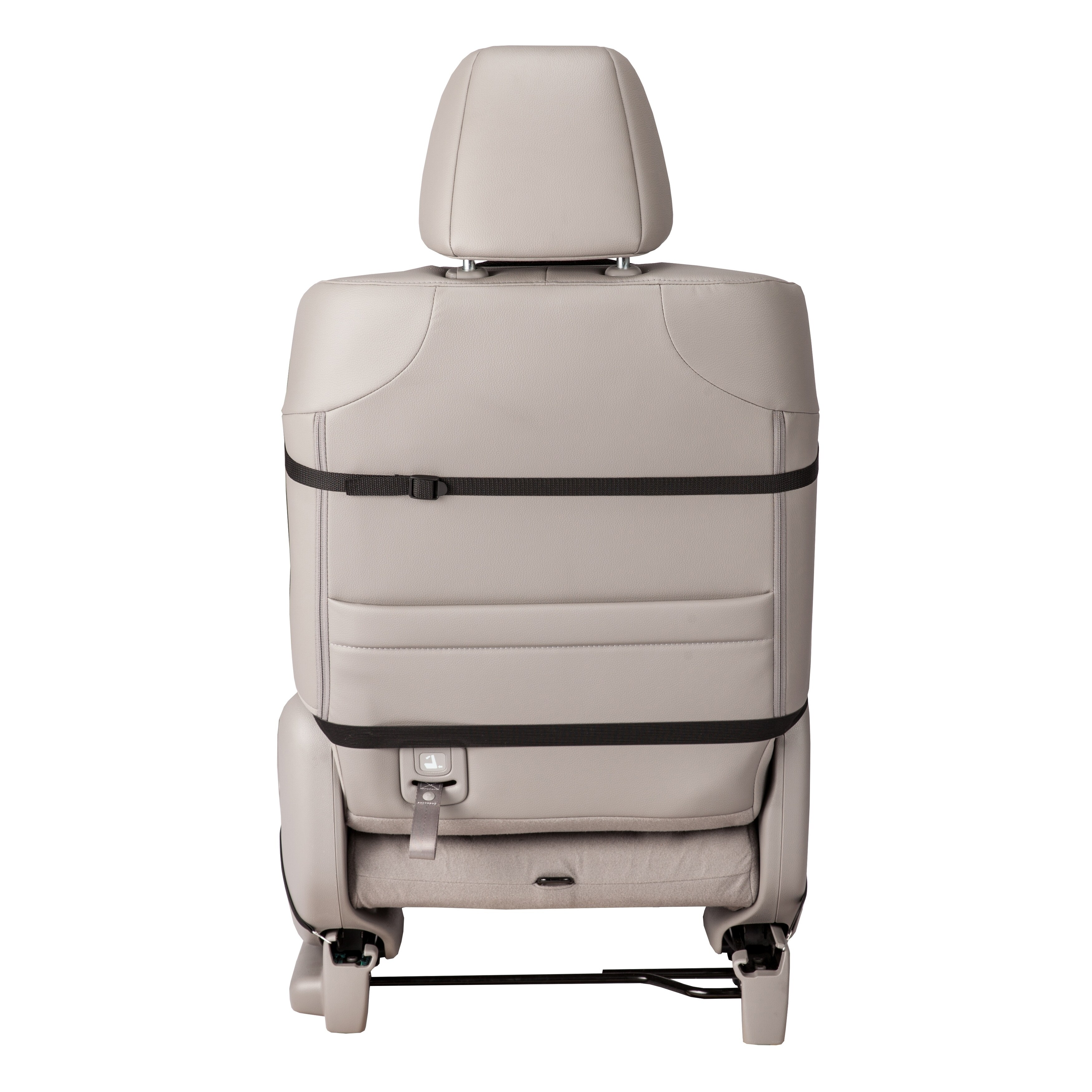 Relaxzen 12V Standard Heated Seat Cushion Black Velour 60-2801H05