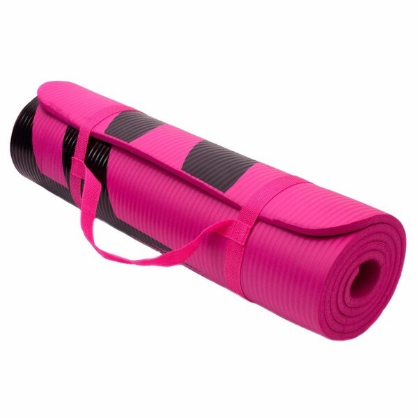 pink exercise mat