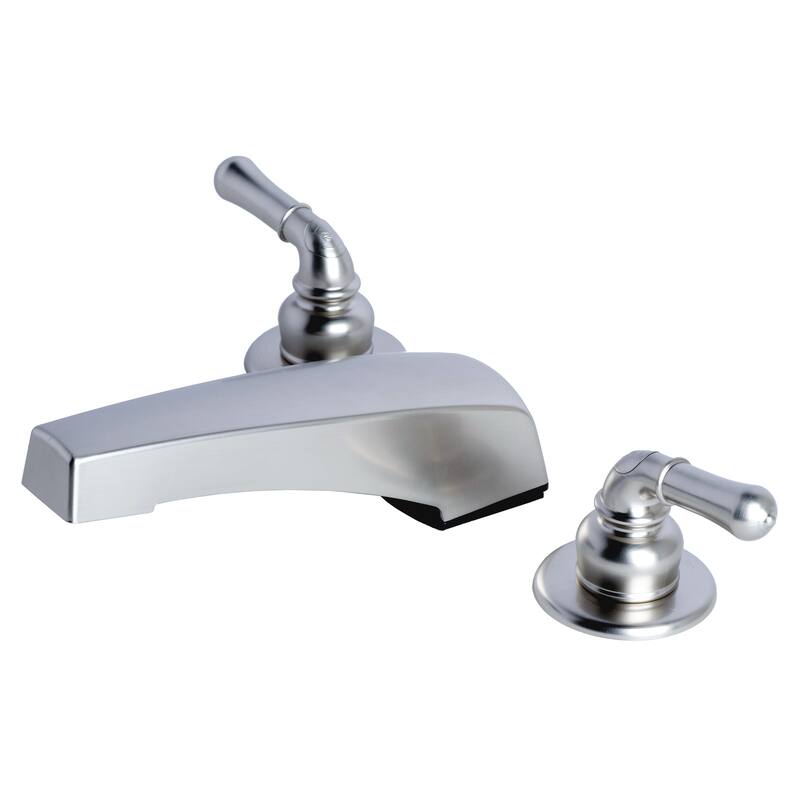 Two Handle Non-Metallic Adjustable Garden Tub Filler Faucet for Manufactured, Modular, and Mobile Home Bathroom