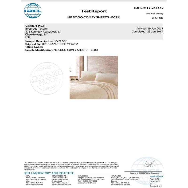 Coma Inducer® Me Sooo Comfy Sheets - Ecru