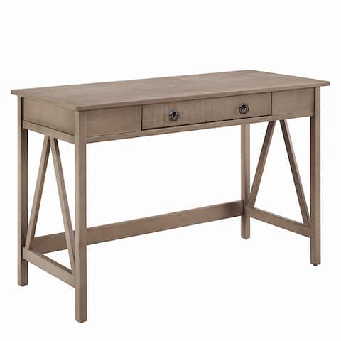Linon Elaine Driftwood Writing Desk