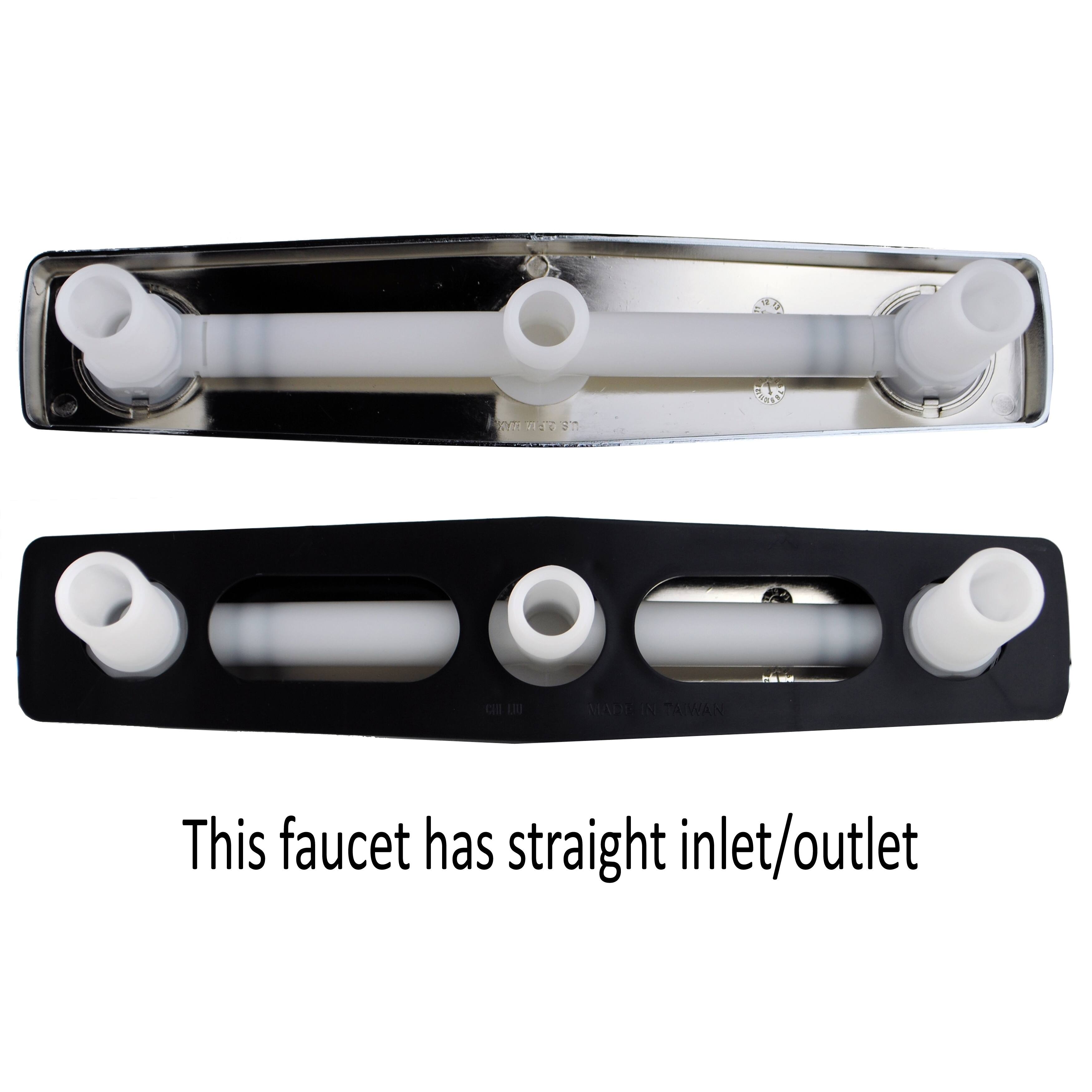 Two Handle NonMetallic 8" Shower Faucet Valve for Manufactured