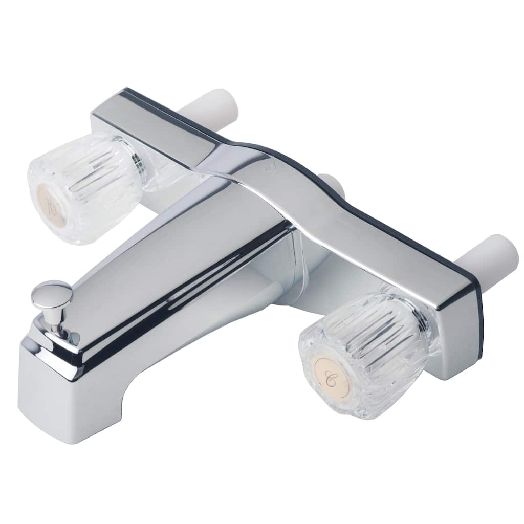 Builders Shoppe 3310A Mobile Home Two Handle Non-Metallic 8" Tub Shower Diverter