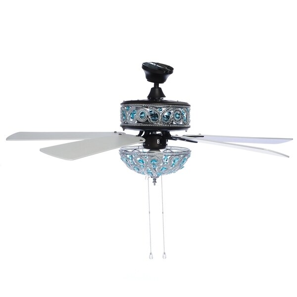 river of goods crystal ceiling fan