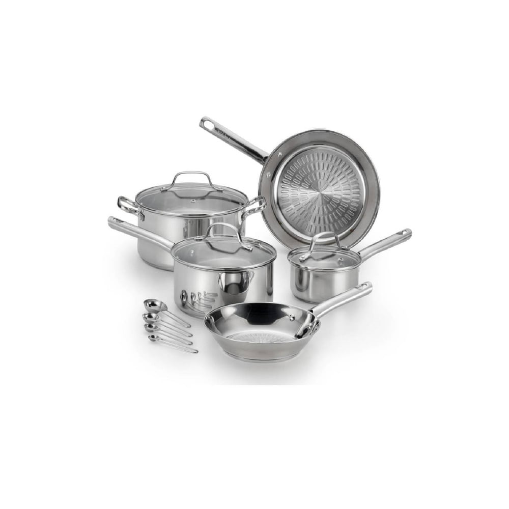 T-fal B061S264 Signature 18 In and 10 In 2 Pcs. Fry Pan Set - Bed Bath &  Beyond - 33499355