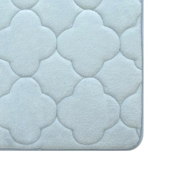 Shop Stephan Roberts Embroidered Memory Foam Mat Bath Rug 21 X