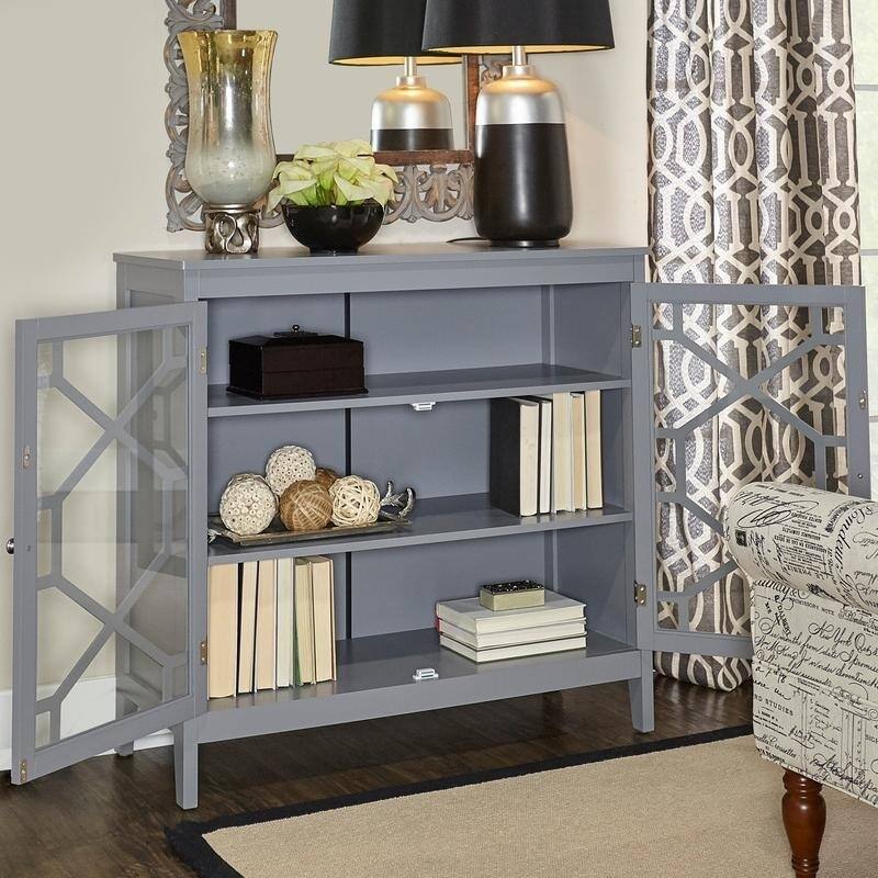 Drake Grey Large Cabinet