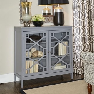 Drake Grey Large Cabinet - Bed Bath & Beyond - 17983113