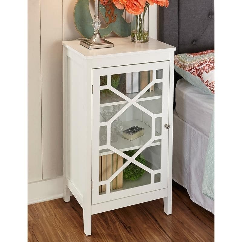 Drake White Small Cabinet