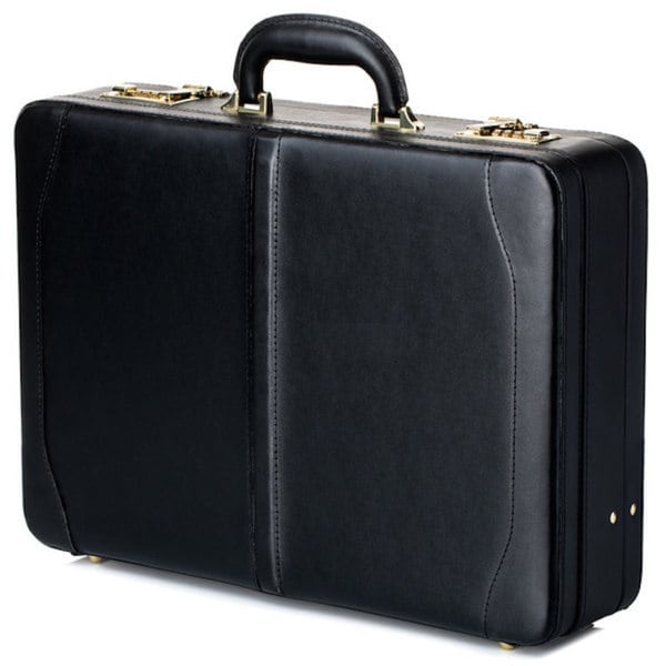 avenues in leather briefcase