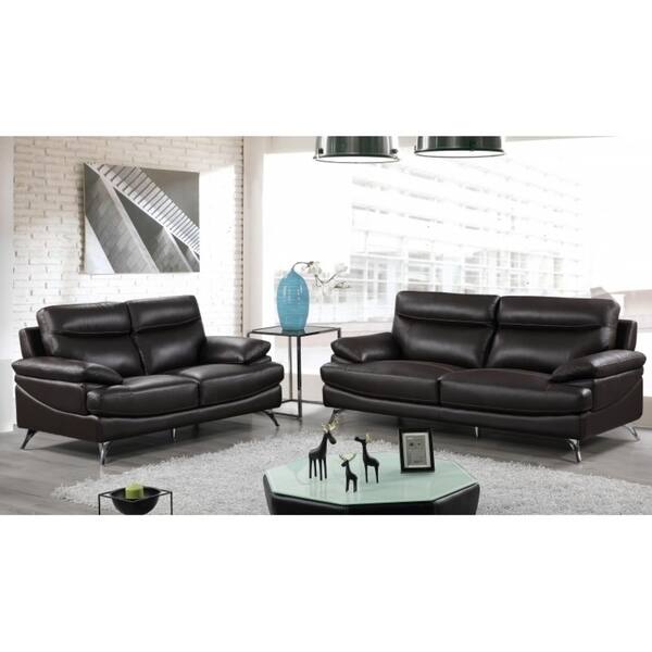 Best Quality Furniture 2 Piece Upholstered Leather Sofa And Upholstered Leather Sofa