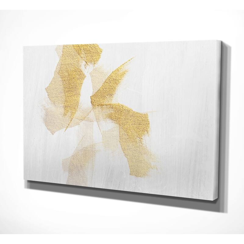 Gold on Stone - Gallery Wrapped Canvas