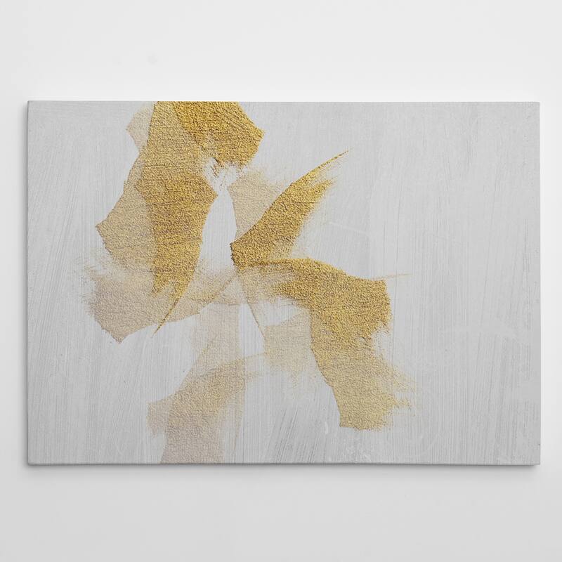 Gold on Stone - Gallery Wrapped Canvas