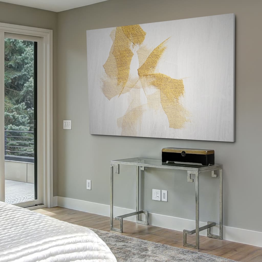 Gold on Stone - Gallery Wrapped Canvas